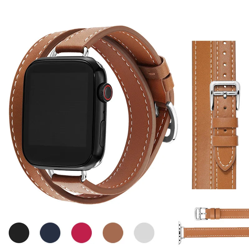 Leather Strap for Apple Watch