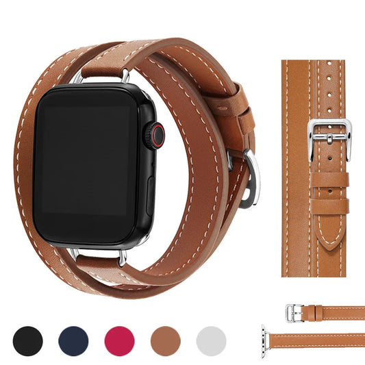 Leather Strap for Apple Watch