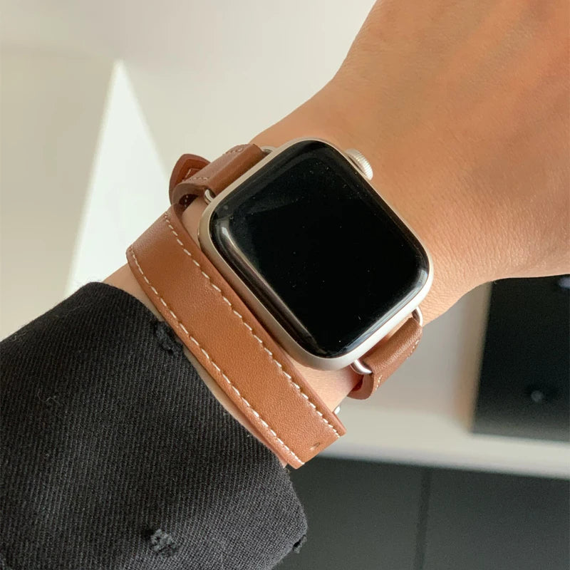 Leather Strap for Apple Watch