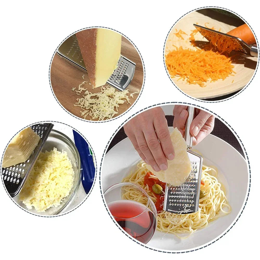 Stainless Steel Handheld Cheese Grater