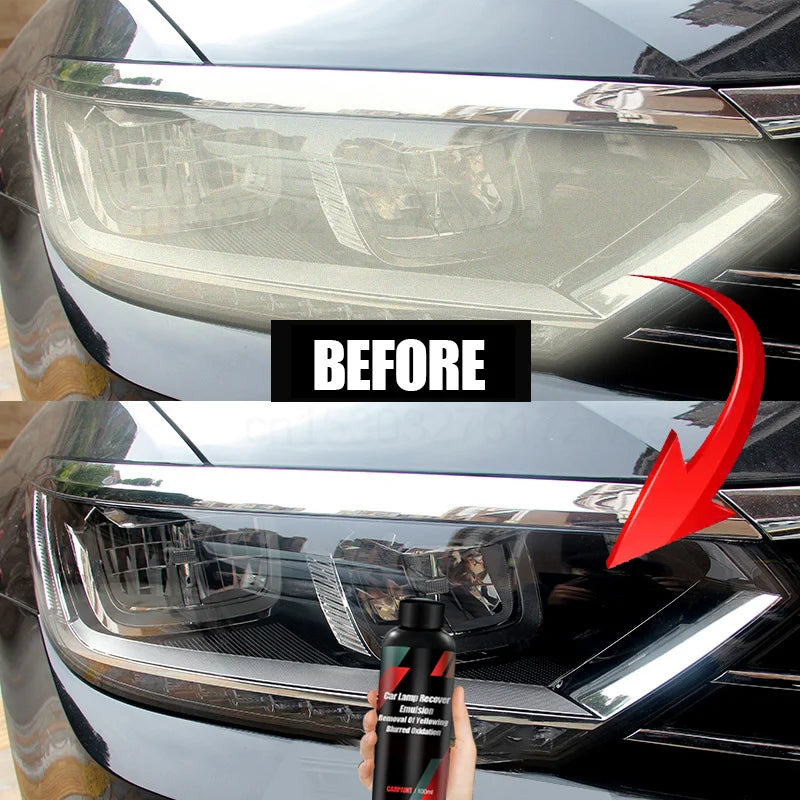 Car Headlight Restoration Polishing Kits