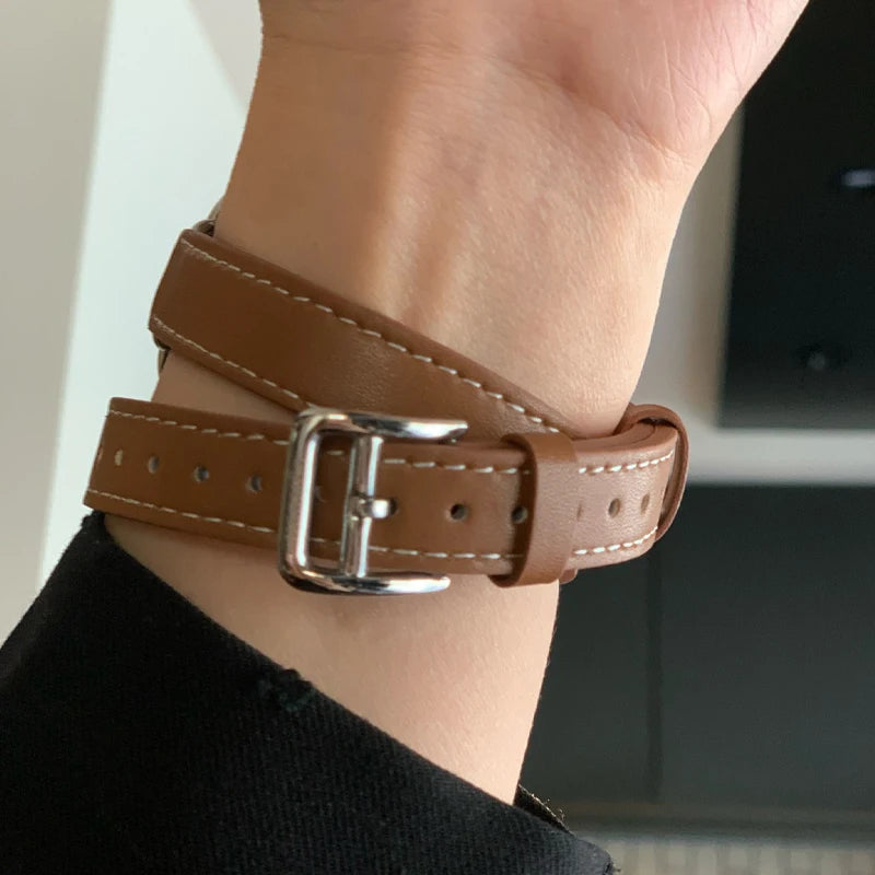 Leather Strap for Apple Watch